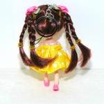 Betty Doll Keychain - Purse Charm - Kids Bag..