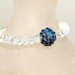 Set Of Four Bridesmaids Bracelets- Something Blue..